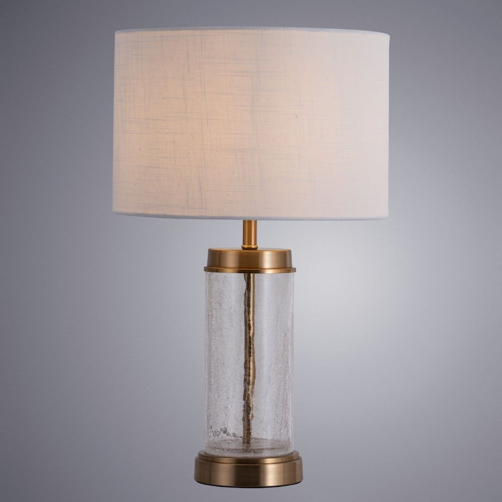 Настольная лампа Arte Lamp A5070LT-1PB E27, 60 Вт, металл, ткань купить,NaN
