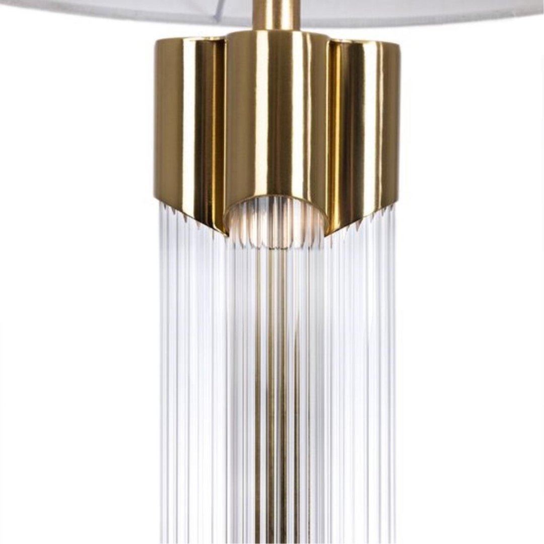 Настольная лампа Arte Lamp STEFANIA A5053LT-1PB E27, 60 Вт, металл, ткань, стекло купить,NaN