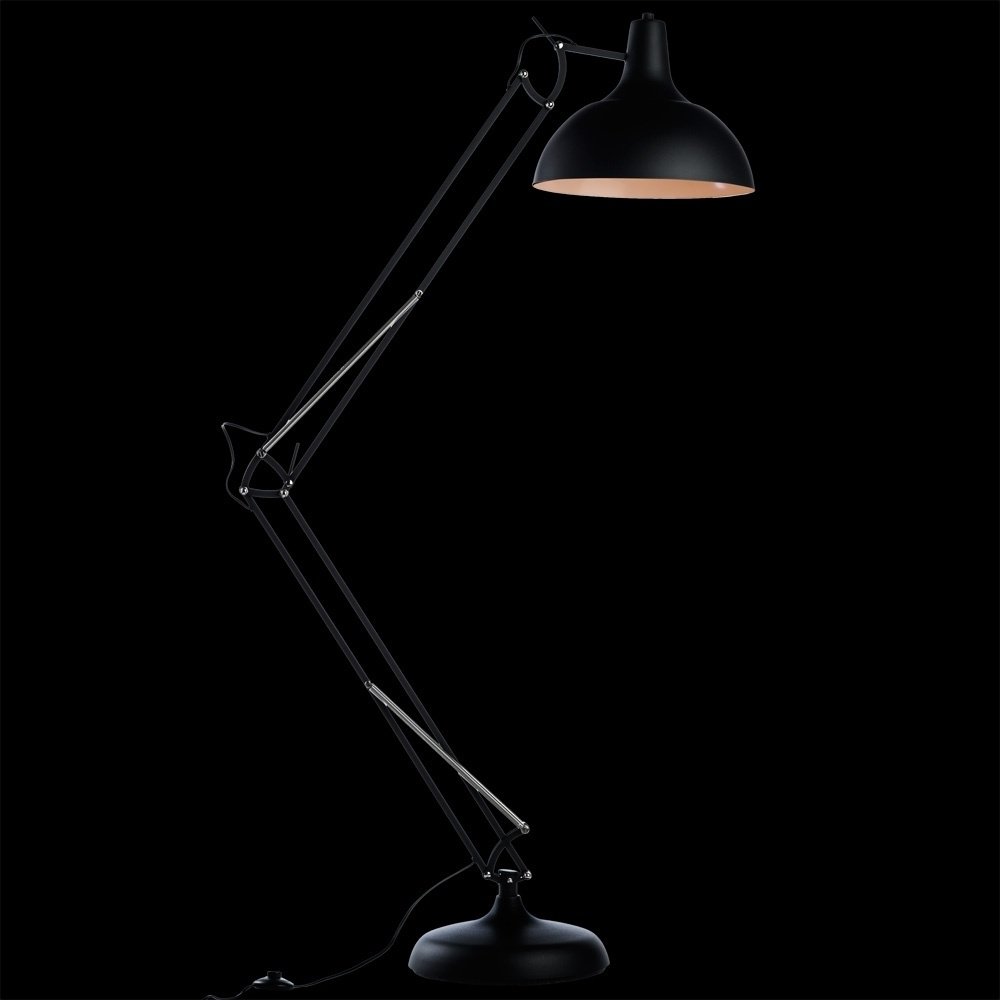 Напольная лампа Arte Lamp GOLIATH A2487PN-1B E27, 60 Вт, металл купить,NaN