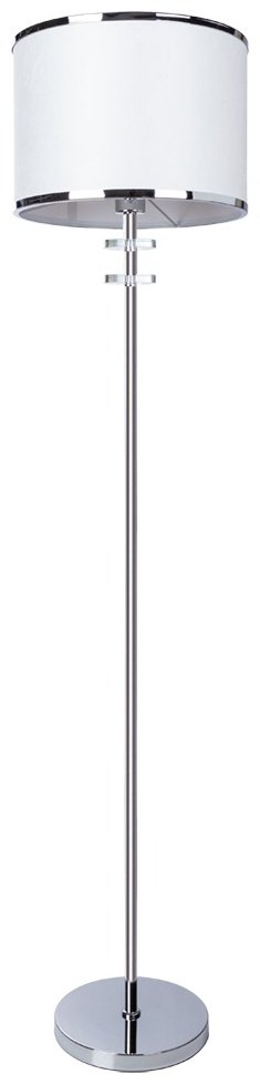 Напольная лампа Arte Lamp FURORE A3990PN-1CC E27, 60 Вт, металл, ткань купить,NaN
