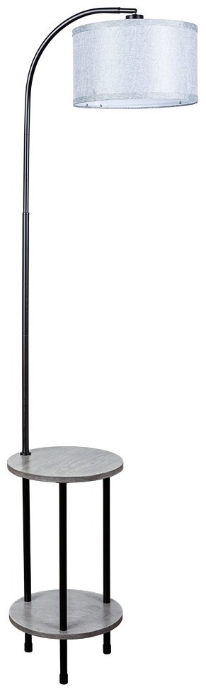 Напольная лампа Arte Lamp COMBO A4055PN-1BK E27, 60 Вт, дерево, металл, ткань купить,NaN