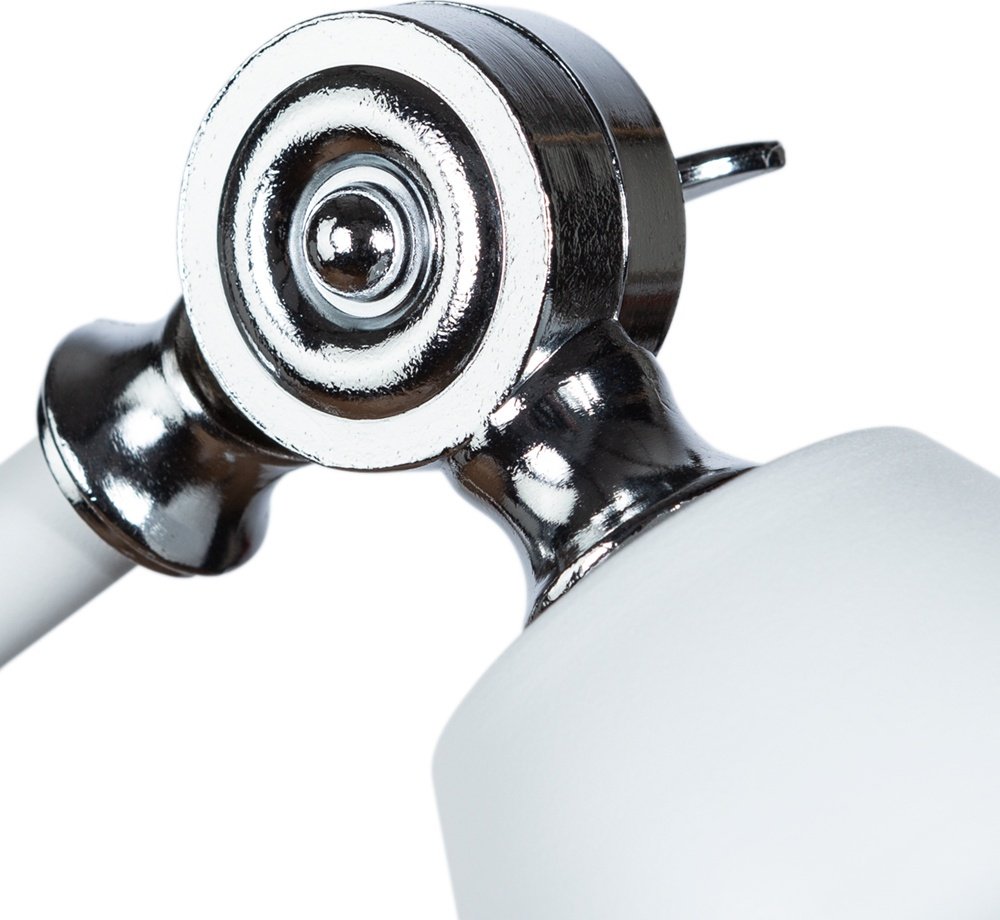Напольная лампа Arte Lamp BRACCIO A2054PN-1WH E27, 60 Вт, металл купить,NaN