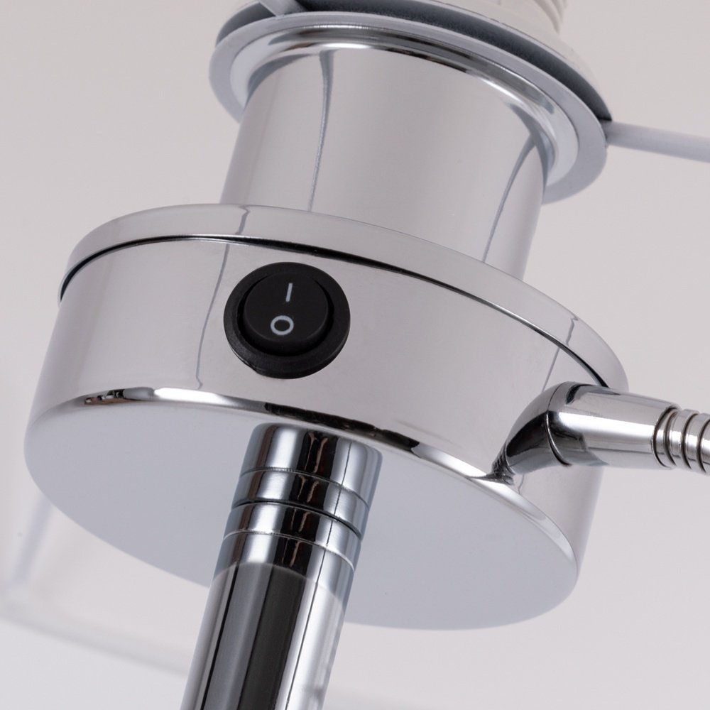 Напольная лампа Arte Lamp ELBA Elba A2581PN-2CC E27, 60 Вт, металл, ткань купить,NaN