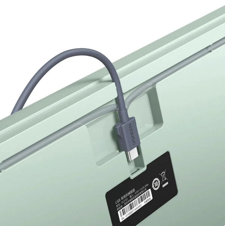 Клавиатура Ugreen KU103 Red Switch 55817 Green