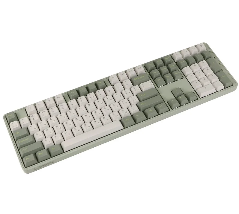 Клавиатура Ugreen KU103 Red Switch 55817 Green