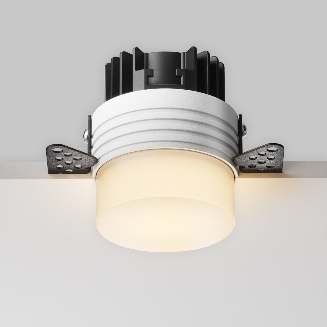 Встраиваемый светильник Technical LED 12 Вт 220 - 240 В DL065-12W3K-TRS-W купить,NaN