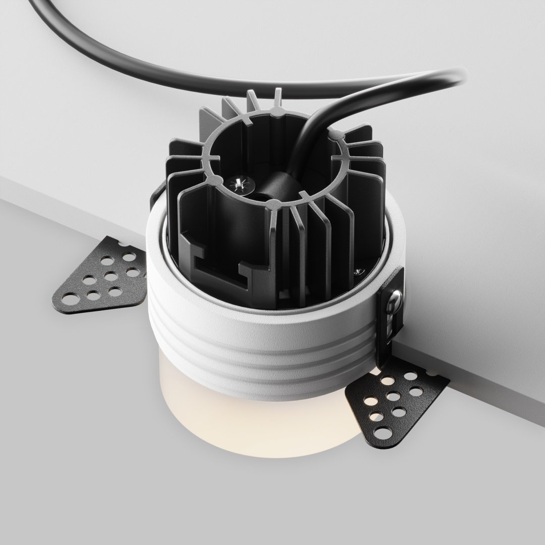 Встраиваемый светильник Technical LED 12 Вт 220 - 240 В DL065-12W4K-TRS-W купить,NaN