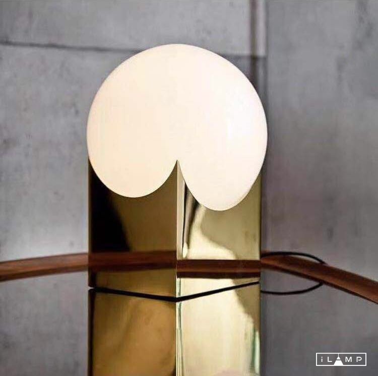 Настольная лампа ILAMP Golden 10213T/1-D200 MGL-WH G9, 20 Вт, металл купить,NaN