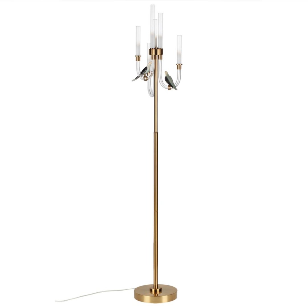 Напольная лампа SVET KZ Odeon Light LED, 12 Вт, металл купить,NaN