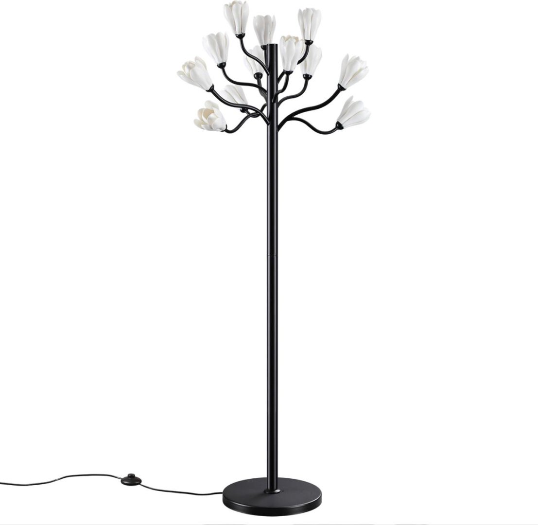 Напольная лампа Odeon Light 5090/12F LED, 60 Вт, металл купить,NaN