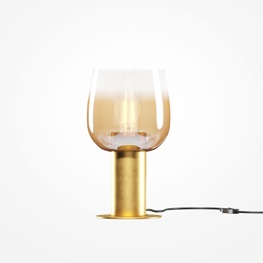 Настольная лампа Maytoni Modern MOD414TL-01G E27, 40 Вт, алюминий купить,NaN