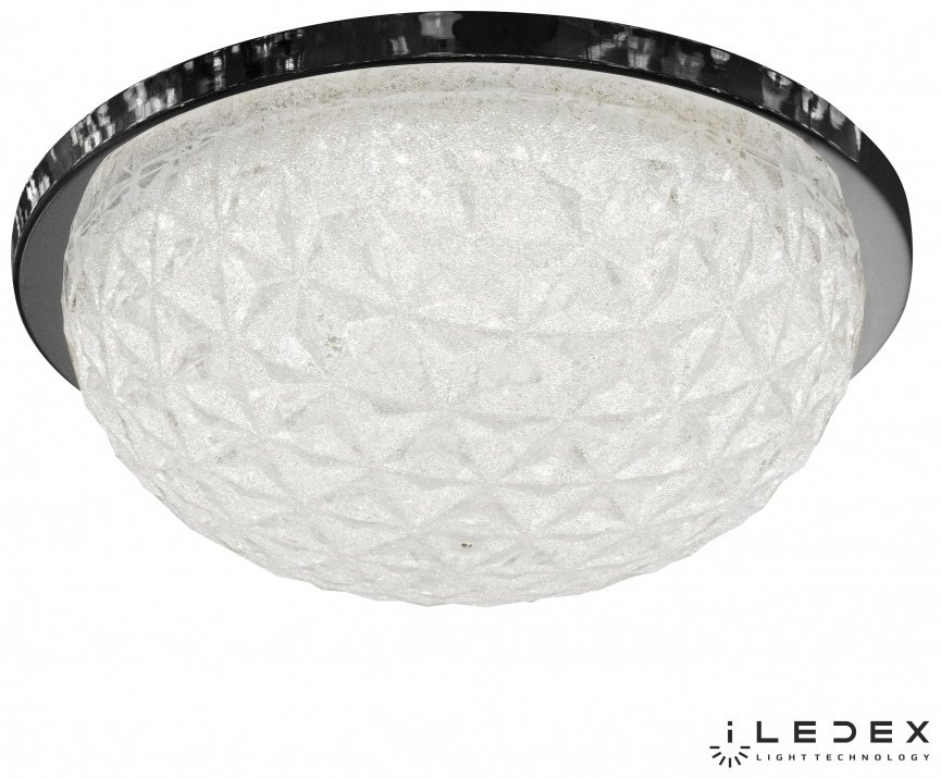 Светильник потолочный iLedex LED 36 Вт серебристый купить,NaN