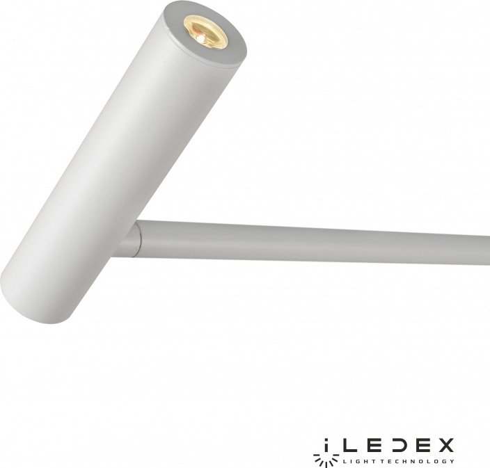 Напольная лампа iLedex Telescope 7010/1F WH LED, 6 Вт, металл купить,NaN