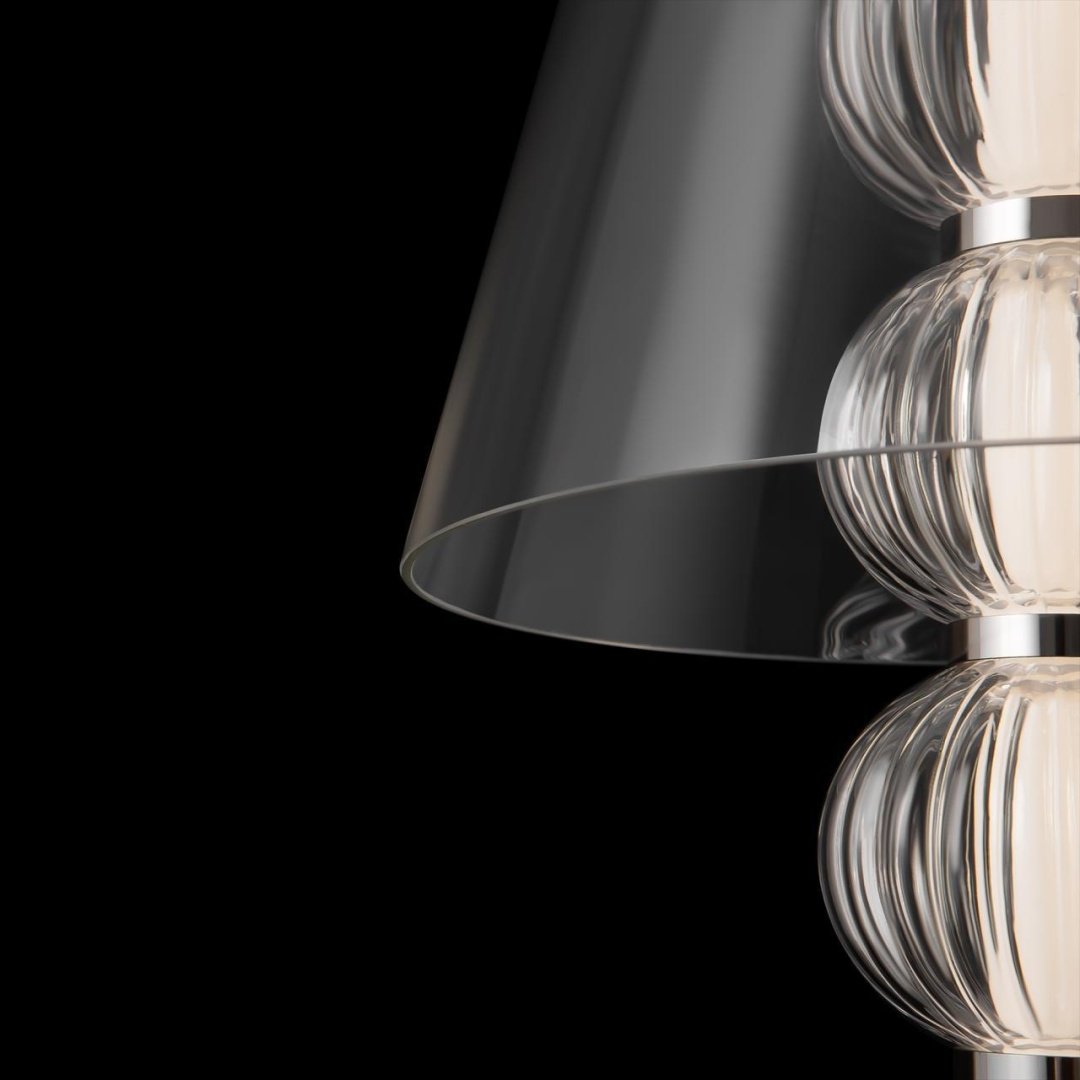 Настольная лампа Maytoni MOD555TL-L9CH4K LED, 9 Вт, металл, стекло купить,NaN