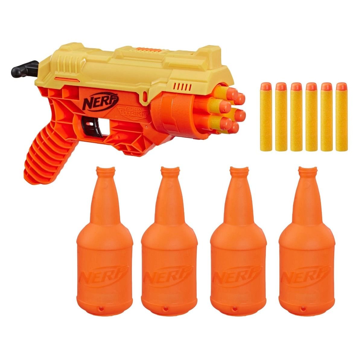 Бластер Hasbro Nerf Alpha Strike Кобра RC-6 E7857EU4 оранжевый купить,NaN