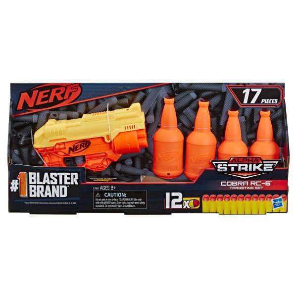 Бластер Hasbro Nerf Alpha Strike Кобра RC-6 E7857EU4 оранжевый купить,NaN