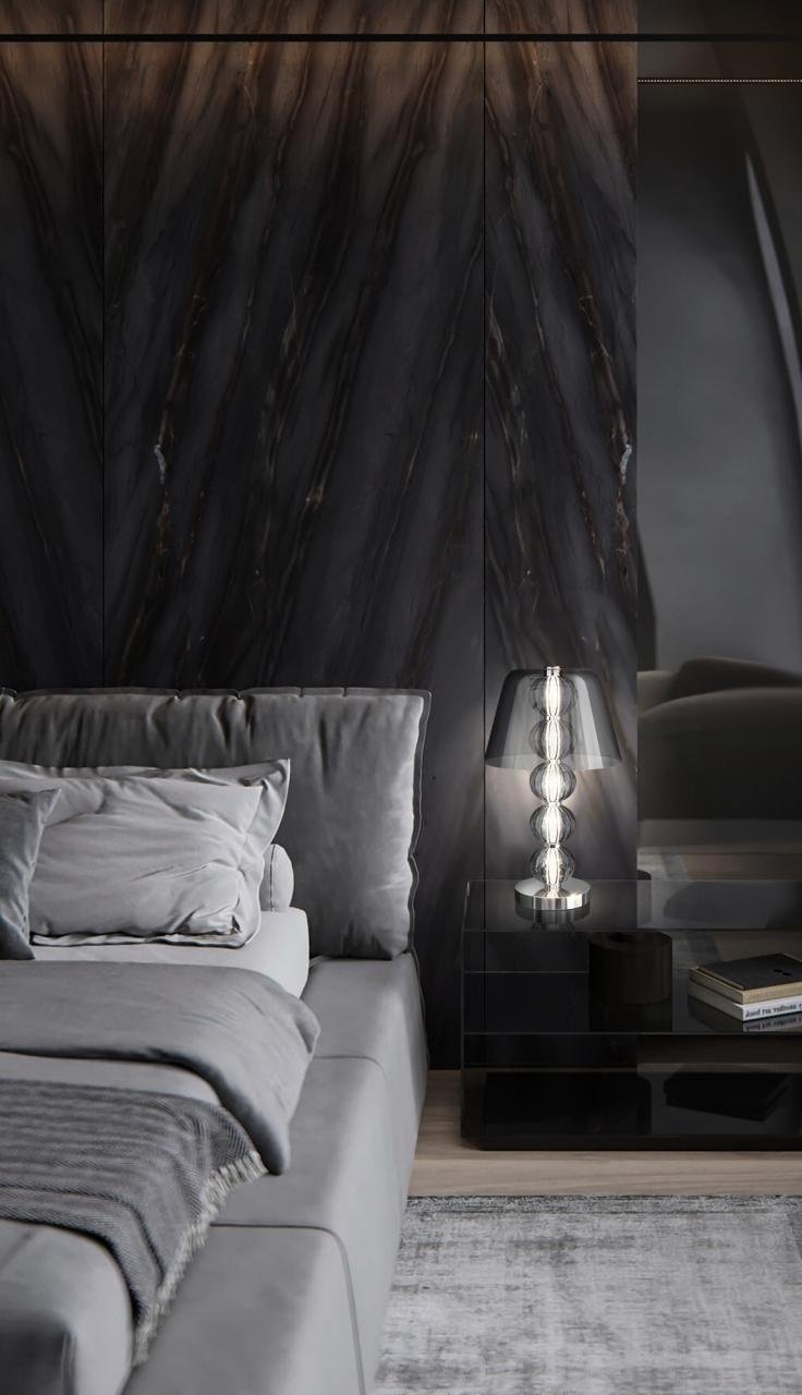 Настольная лампа Maytoni MOD555TL-L9CH4K LED, 9 Вт, металл, стекло купить,NaN