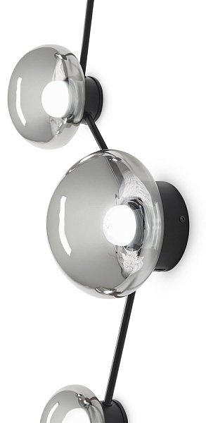 Светильник настенно-потолочный SVET KZ LED 14.9 Вт черный купить,NaN