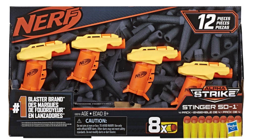 Бластер Hasbro Nerf Alpha Strike Стингер SD-1 E8316EU4 купить,NaN