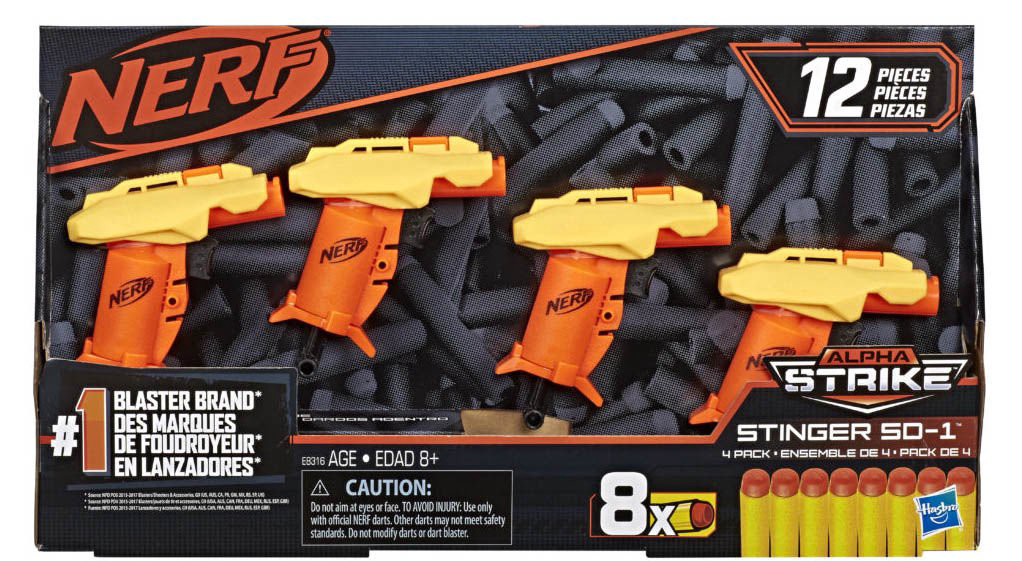 Бластер Hasbro Nerf Alpha Strike Стингер SD-1 E8316EU4 купить,NaN