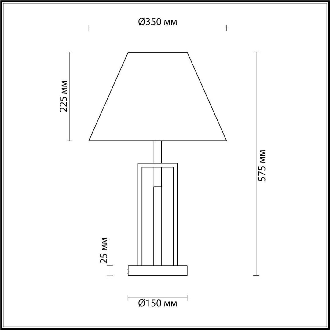 Настольная лампа Lumion NEOCLASSI 5290/1T E27, 60 Вт, металл купить,NaN