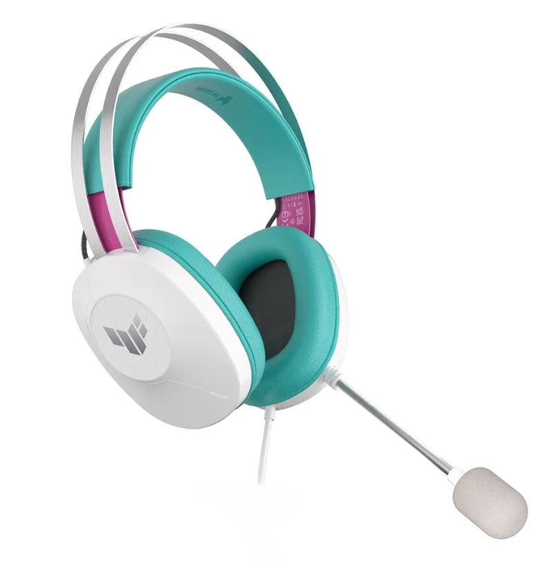 Наушники Asus TUF Gaming H1 Gen II Hatsune Miku Edition 90YH048B-BHUA00 Green-White