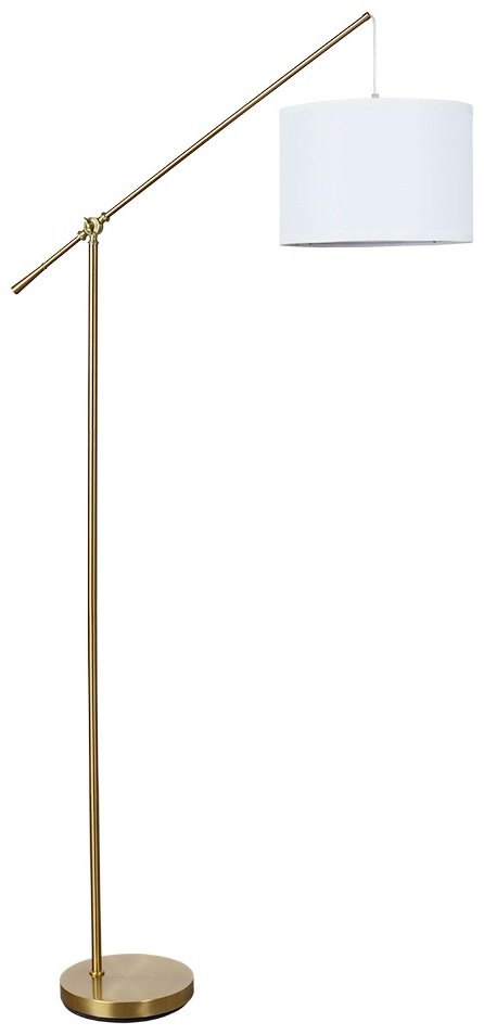 Напольная лампа Arte Lamp DYLAN A4054PN-1PB E27, 60 Вт, металл, ткань купить,NaN