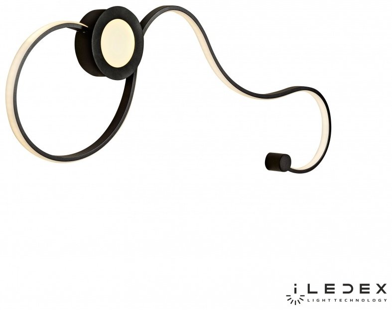Светильник настенный iLedex LED 18 Вт черный купить,NaN