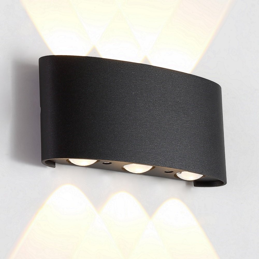 Уличный светильник настенный Crystal Lux LED 6 Вт 8 см купить,NaN