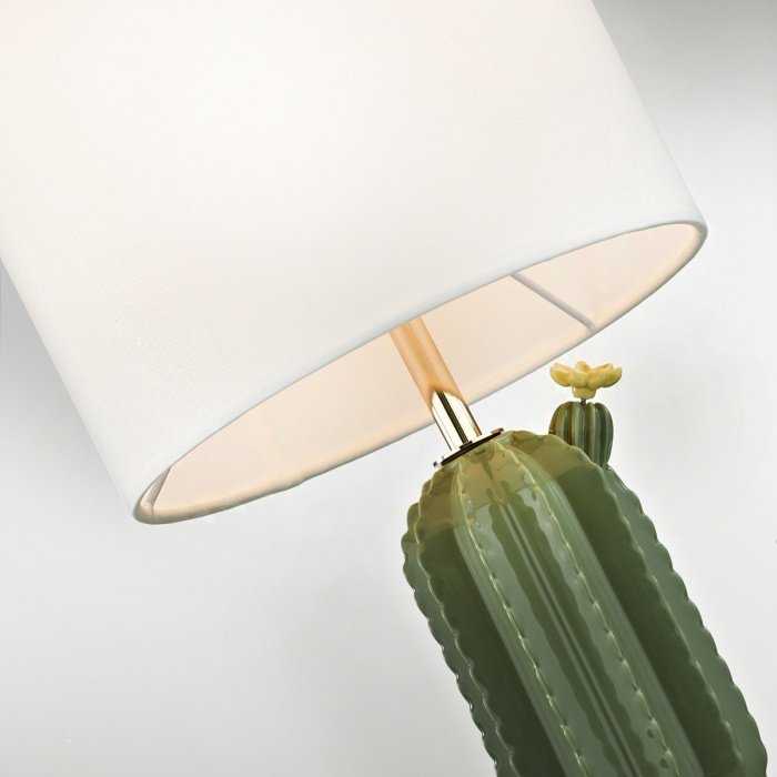 Настольная лампа Odeon Light 5425/1T E27, 60 Вт, металл, ткань, керамика купить,NaN