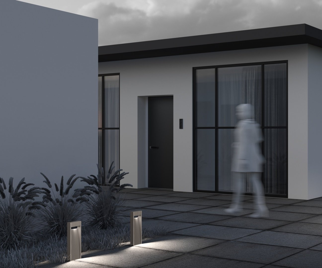 Уличный светильник наземный Maytoni LED 13 Вт 40 см купить,NaN