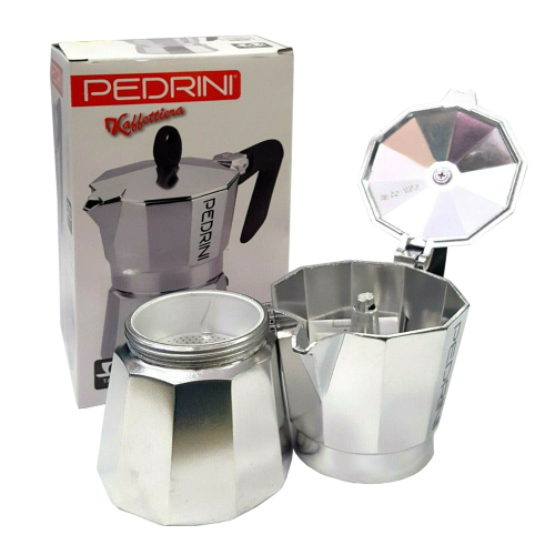 Кофейник Pedrini 9083-3 175 мл серебристый - ForteMarket Кофейник Pedrini 9083-3 175 мл серебристый купить,0