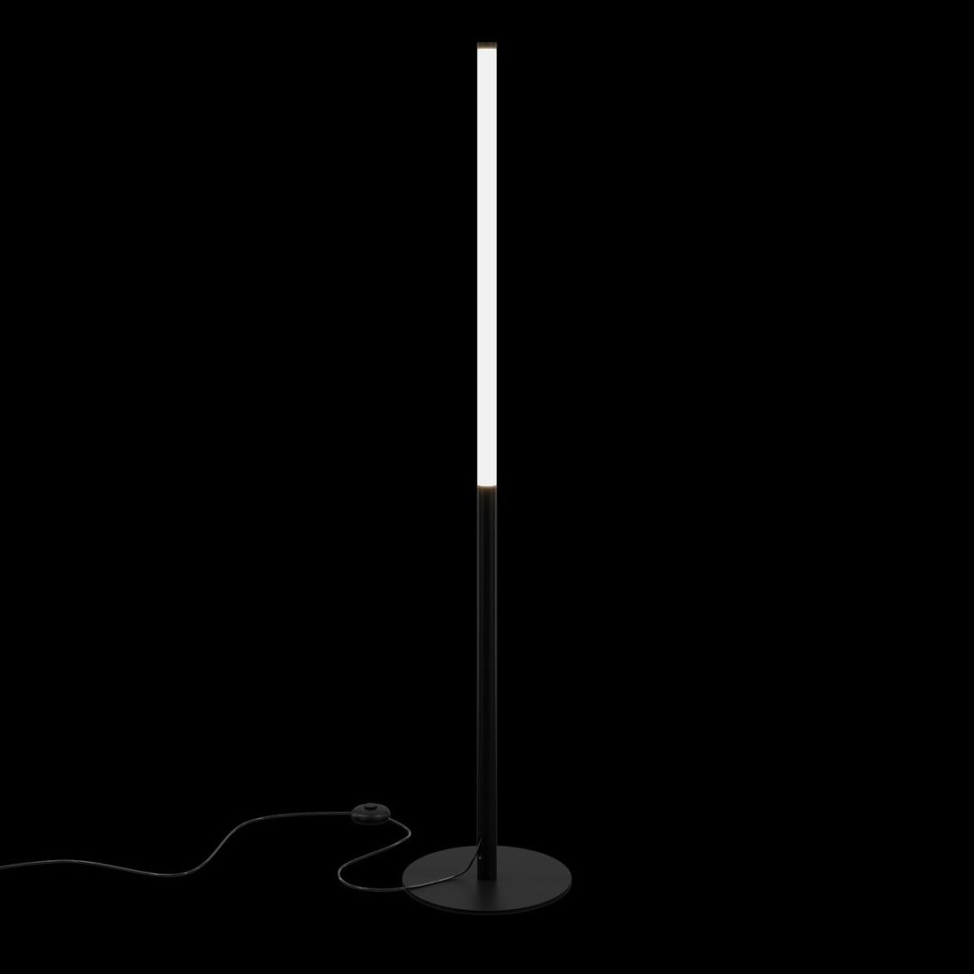 Напольная лампа Maytoni Ray Z012FL-L18B3K LED, 18 Вт, металл, пластик купить,NaN