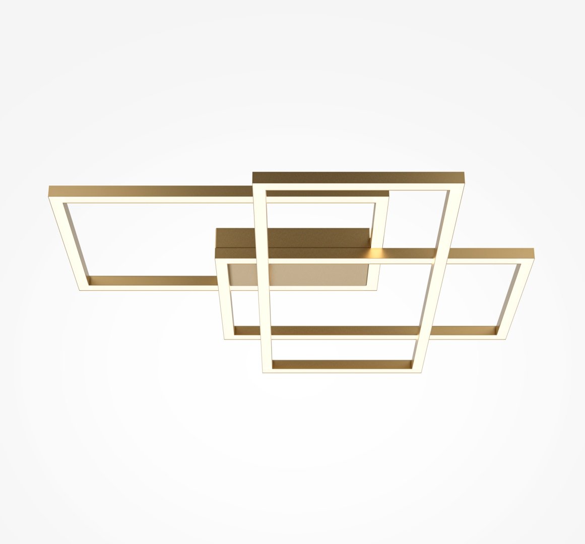 Светильник потолочный SVET KZ LED 78 Вт золотистый, белый купить,NaN