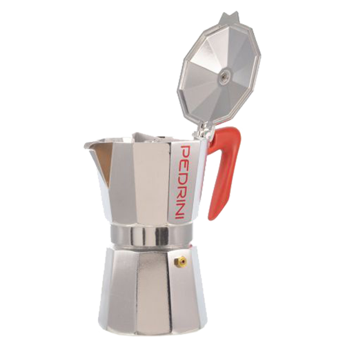Кофейник Pedrini 9085-0 490 мл серебристо-красный купить,0