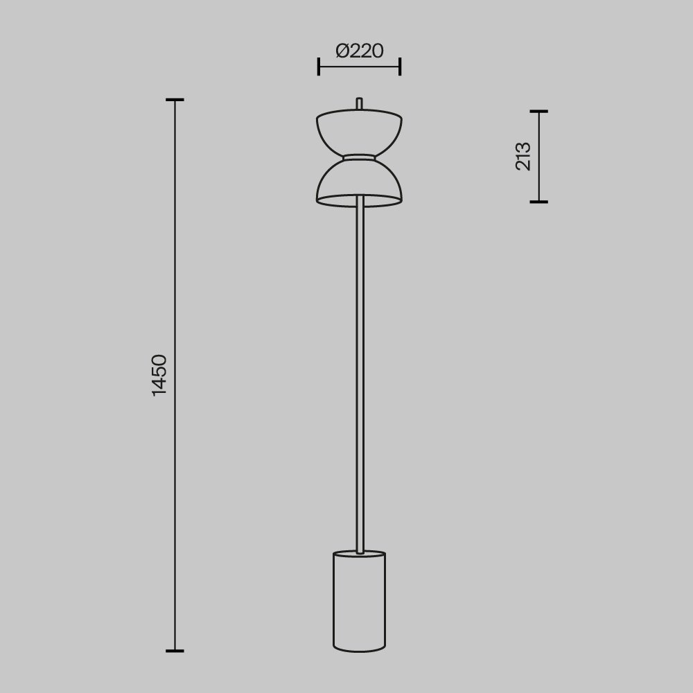 Напольная лампа Maytoni Modern MOD178FL-L11G3K LED, 11 Вт, металл купить,NaN