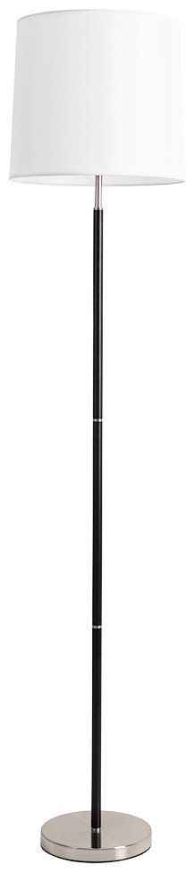 Напольная лампа Arte Lamp RODOS A2589PN-1SS E27, 60 Вт, металл, ткань купить,NaN