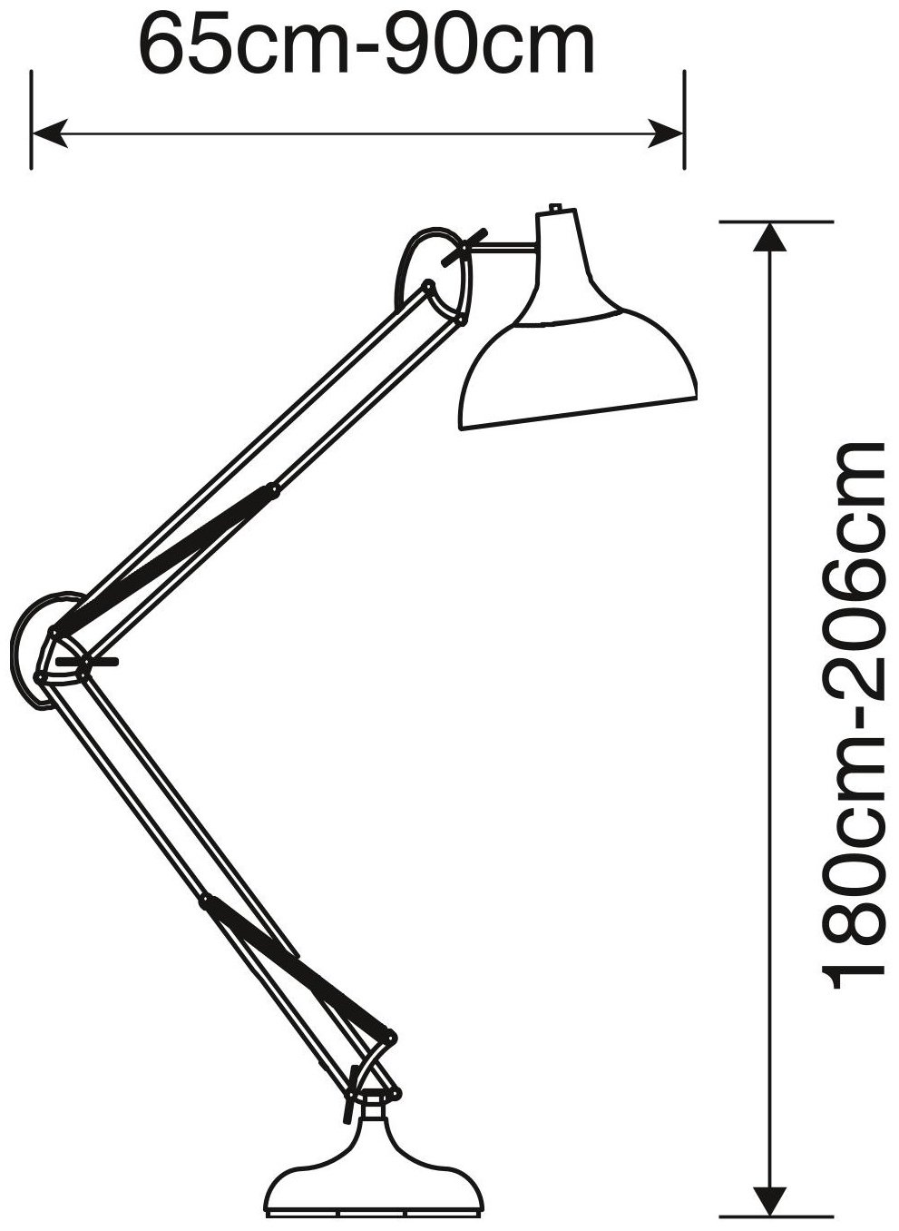Напольная лампа Arte Lamp GOLIATH A2487PN-1W E27, 60 Вт, металл купить,NaN
