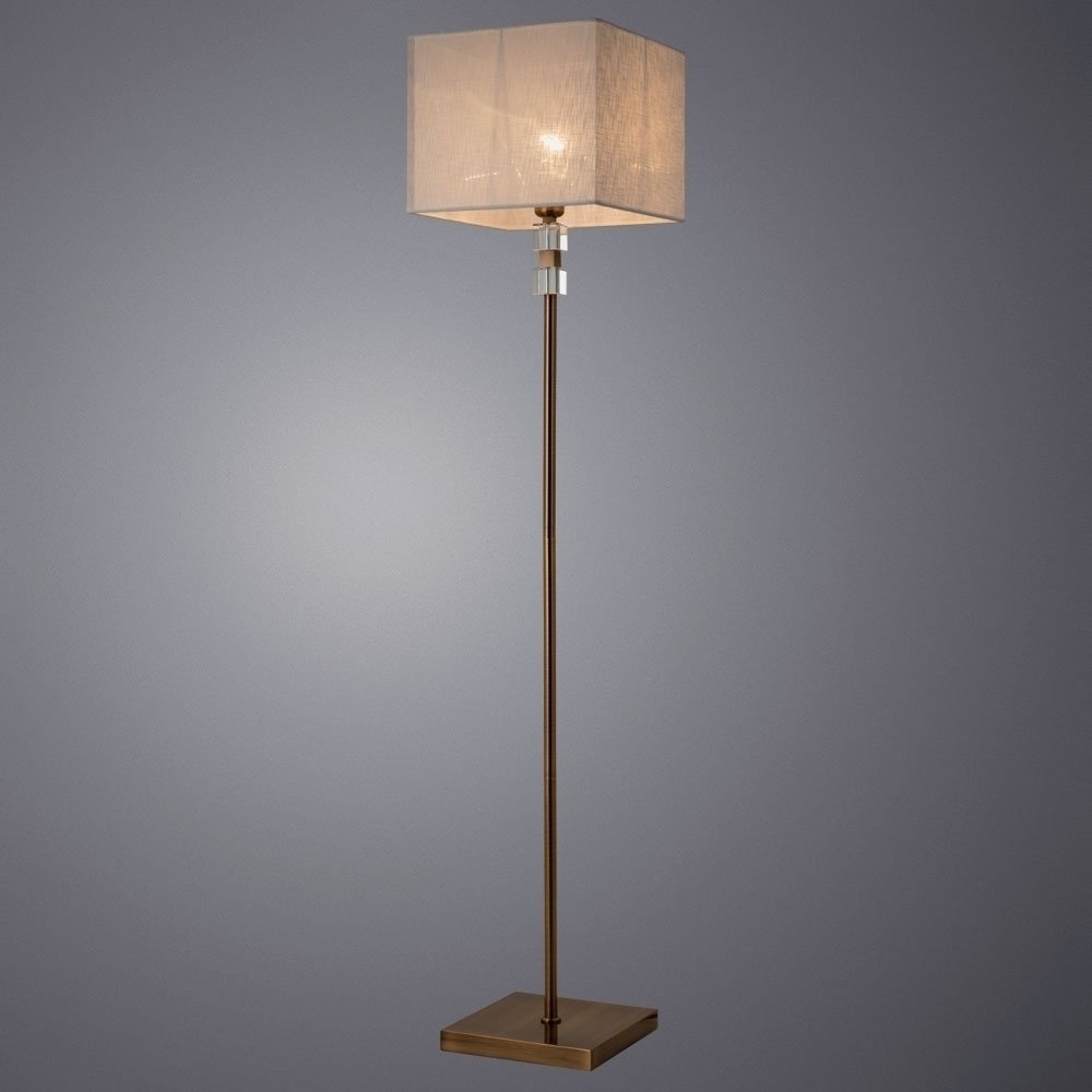 Напольная лампа Arte Lamp NORTH A5896PN-1PB E27, 60 Вт, металл купить,NaN