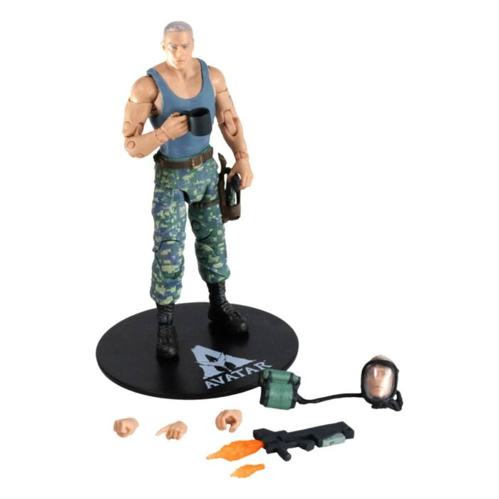 Фигурка  McFarlane Avatar Colonel Miles Quaritch 18 см. купить,NaN