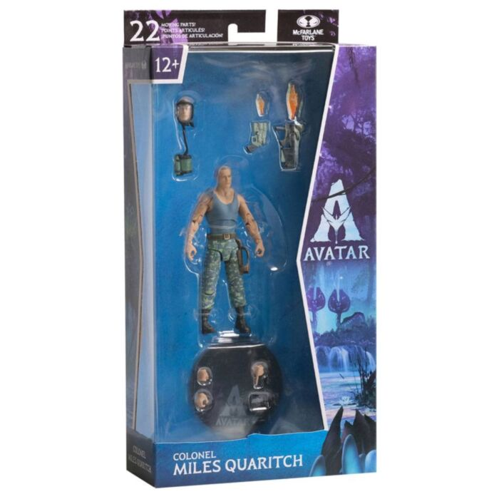 Фигурка  McFarlane Avatar Colonel Miles Quaritch 18 см. купить,NaN