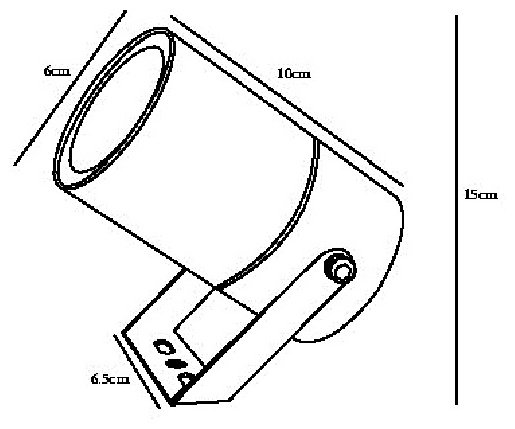 Уличный светильник потолочный Arte Lamp GU10 35 Вт 15 см купить,NaN