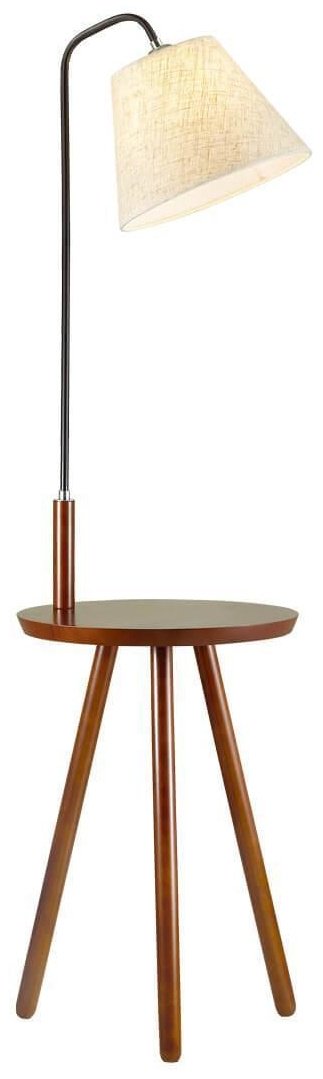 Напольная лампа Odeon Light Kalda 4666/1F E27, 60 Вт, дерево, ткань купить,NaN
