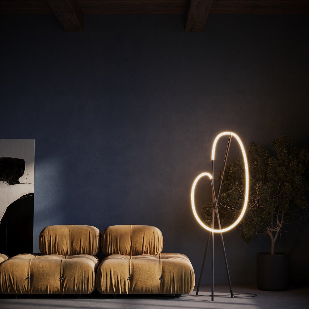 Напольная лампа Maytoni Modern LED, 36 Вт, алюминий - ForteMarket Напольная лампа Maytoni Modern LED, 36 Вт, алюминий купить,NaN