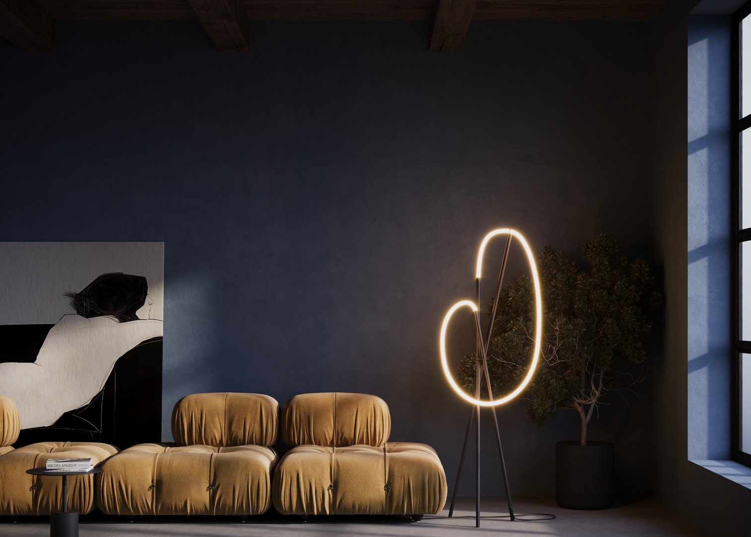 Напольная лампа Maytoni Modern LED, 36 Вт, алюминий - ForteMarket Напольная лампа Maytoni Modern LED, 36 Вт, алюминий купить,NaN