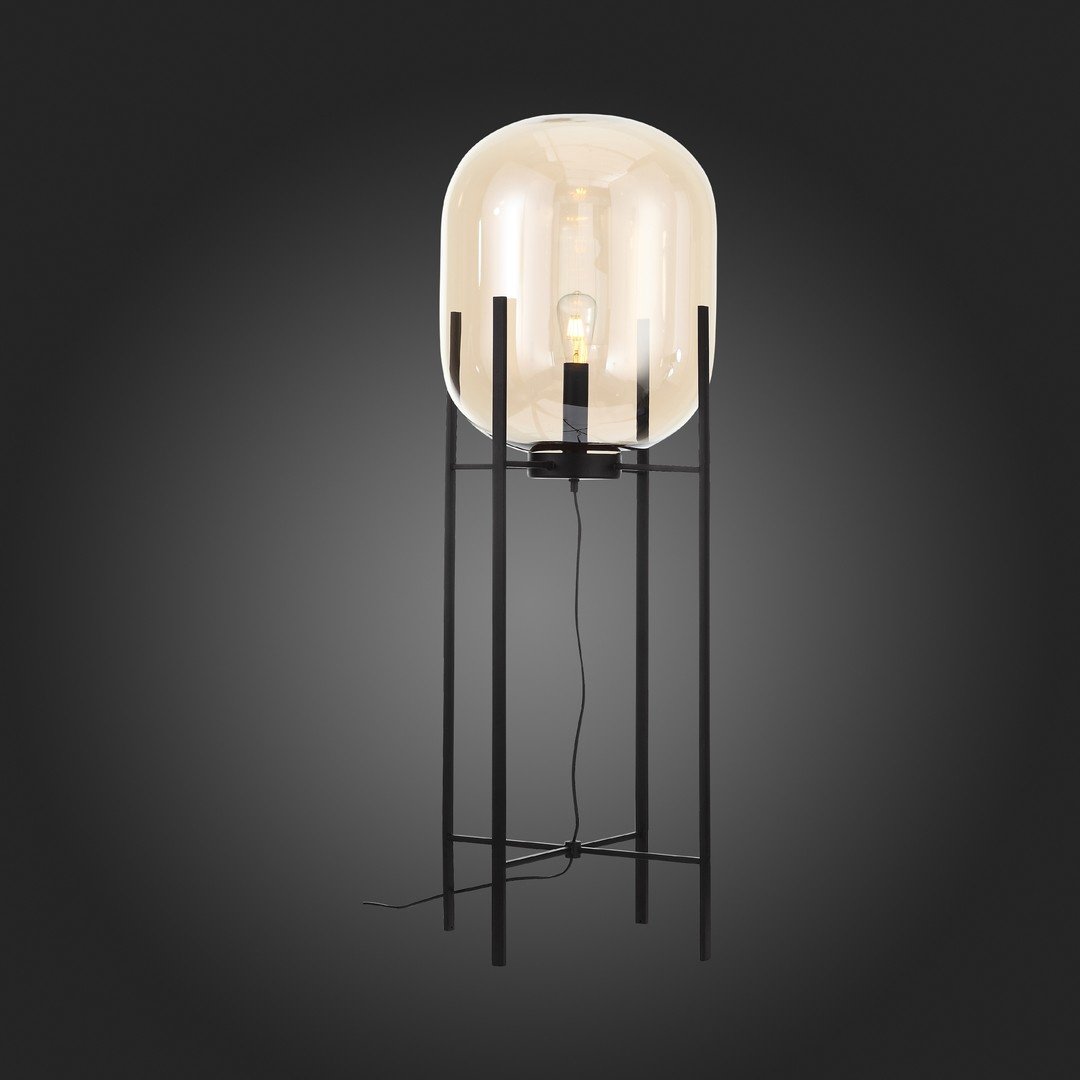 Напольная лампа ST Luce BURASCA SL1050.525.01 E27, 40 Вт, металл, стекло купить,NaN
