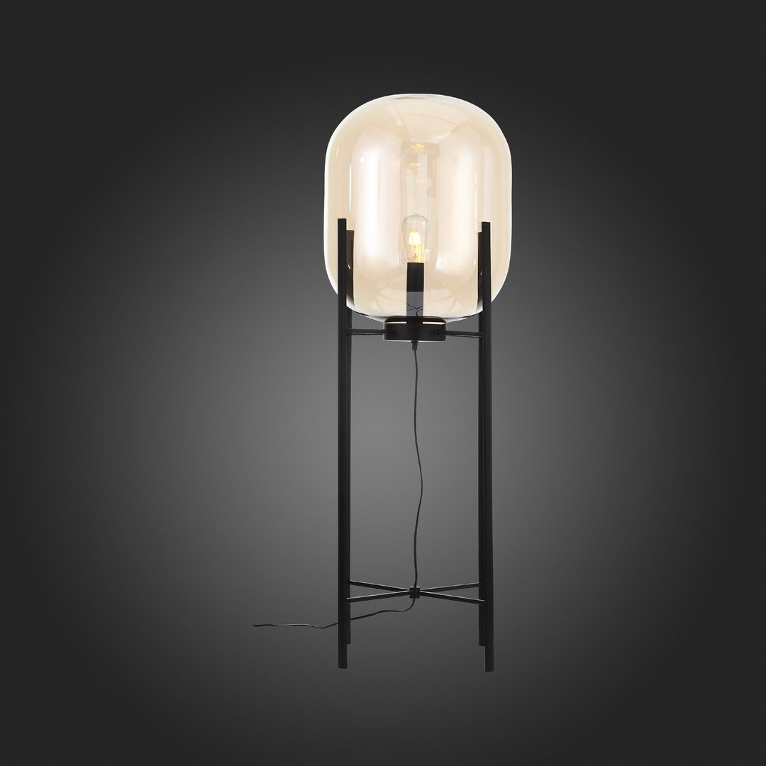 Напольная лампа ST Luce BURASCA SL1050.525.01 E27, 40 Вт, металл, стекло купить,NaN