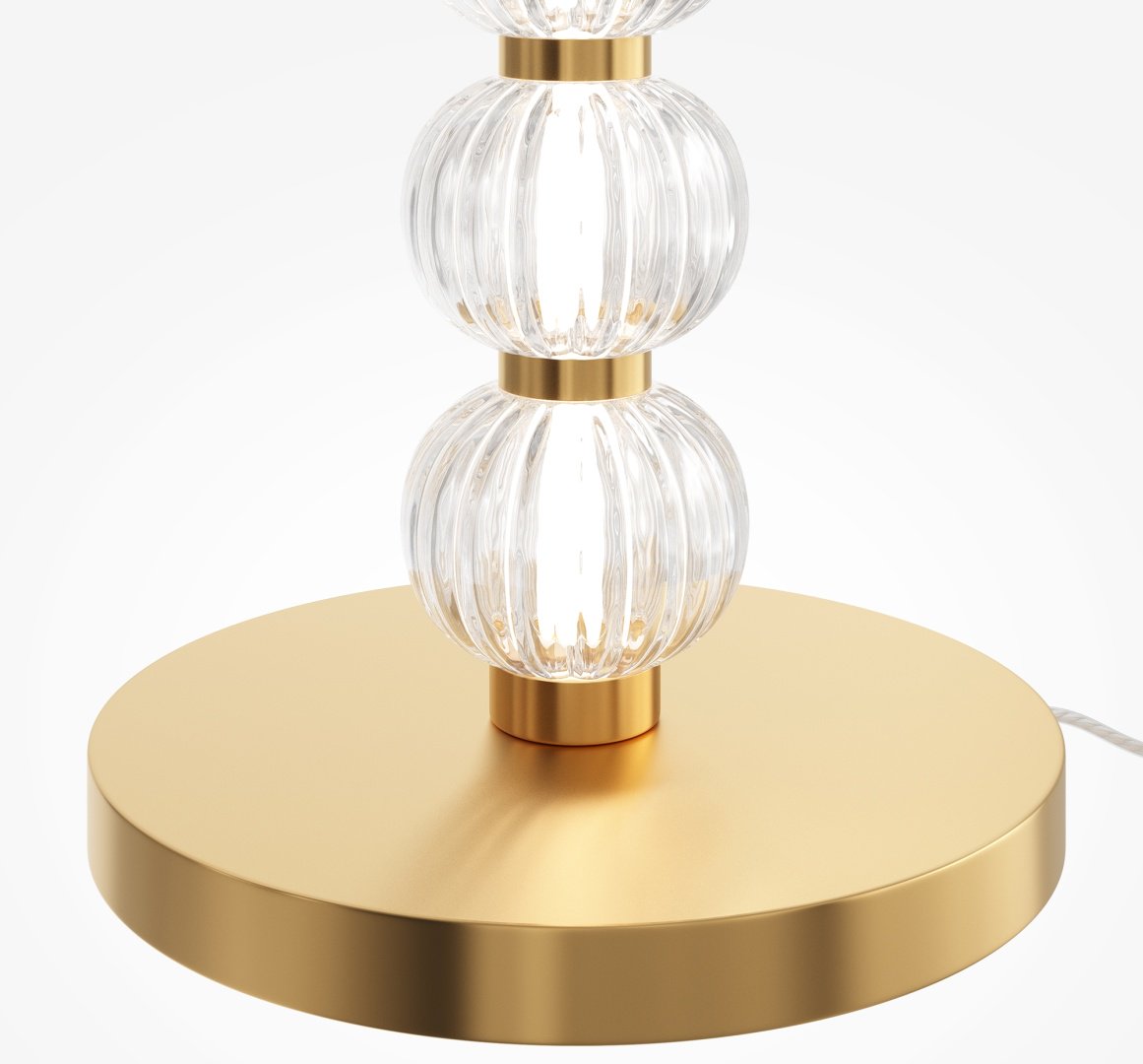 Напольная лампа Maytoni Amulet MOD555FL-L23G3K LED, 33 Вт, металл, стекло купить,NaN