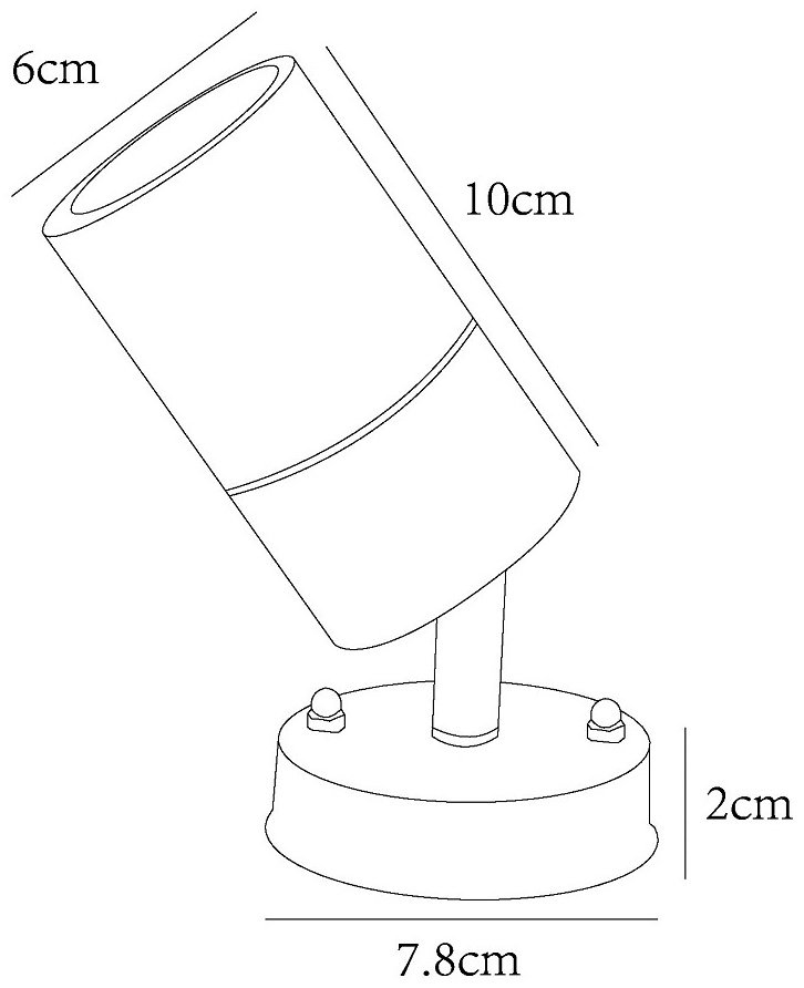 Уличный светильник настенный Arte Lamp GU10 35 Вт 15 см купить,NaN