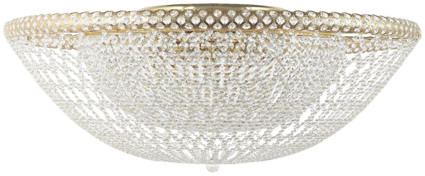Светильник потолочный ST Luce E27 60 Вт золотистый, прозрачный купить,NaN